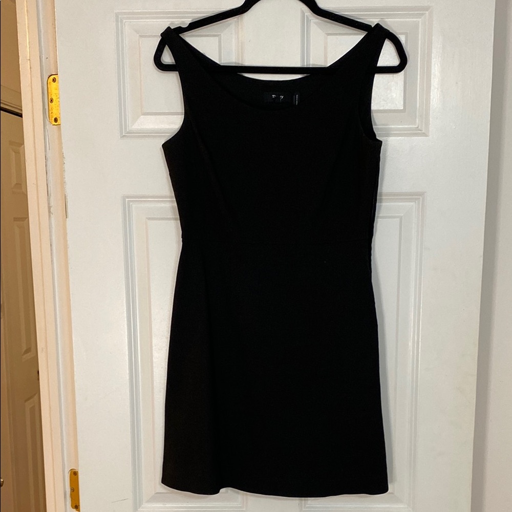 Theory Black Mini Dress
